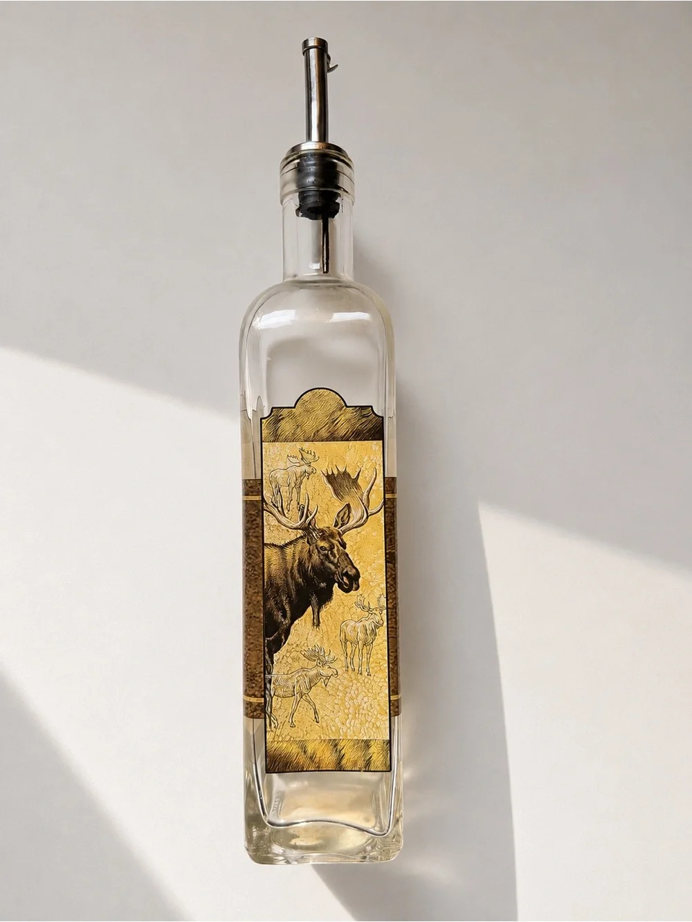 Glass Olive Oil Dispenser Bottle